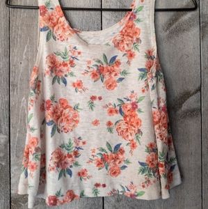 Mudd Floral Tank